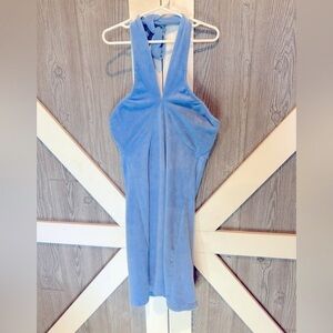 D10.6. GAP terrycloth halter style swim coverup.